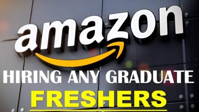Amazon Freshers Job Opportunity in Hyderabad